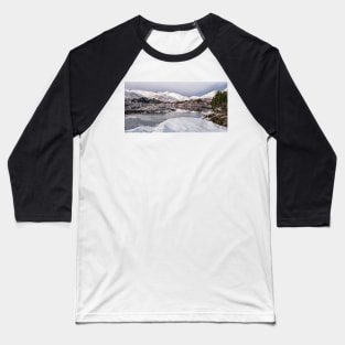 Icy Arctic Reflections Baseball T-Shirt